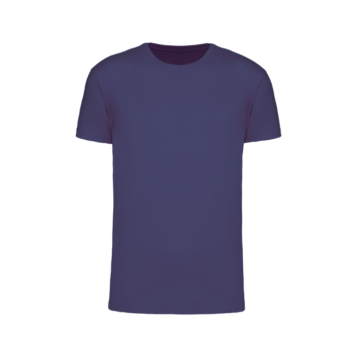 T-shirt personnalisé violet en coton biologique - unisexe