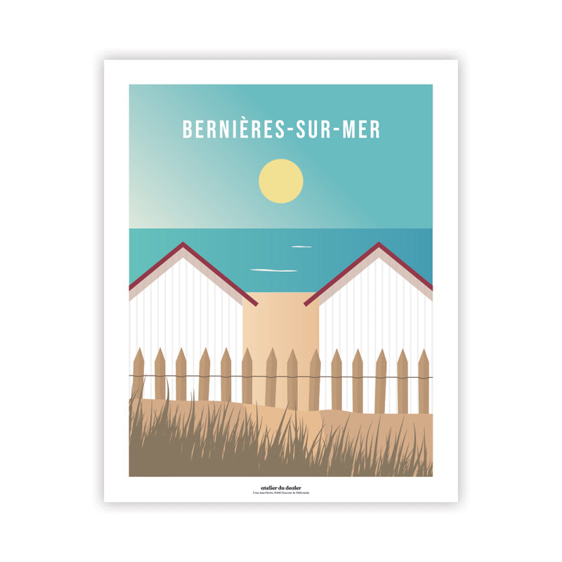 Affiche de Bernières-sur-Mer