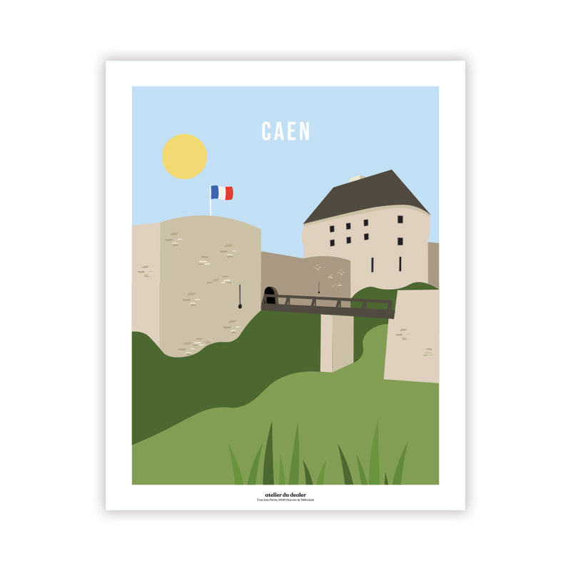 Affiche de Caen