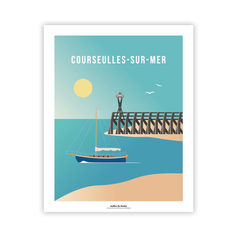 Affiche de Courseulles-sur-Mer
