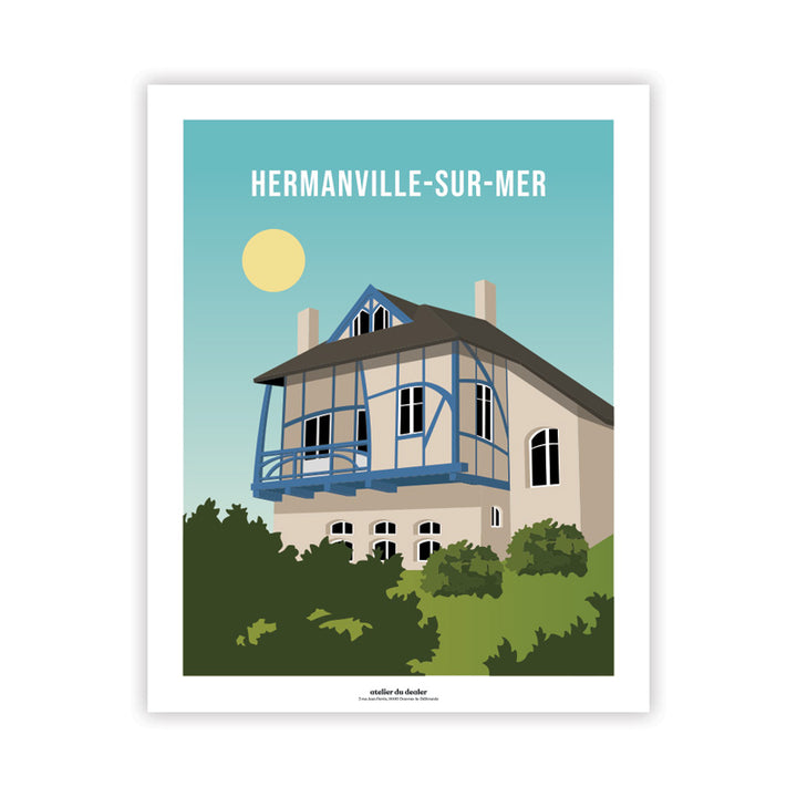 Affiche d'Hermanville-sur-Mer