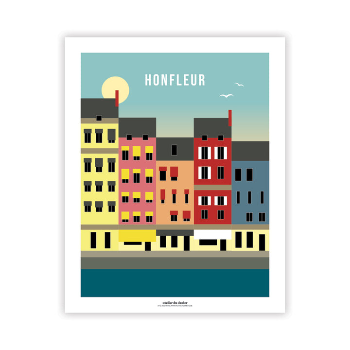 Affiche de Honfleur