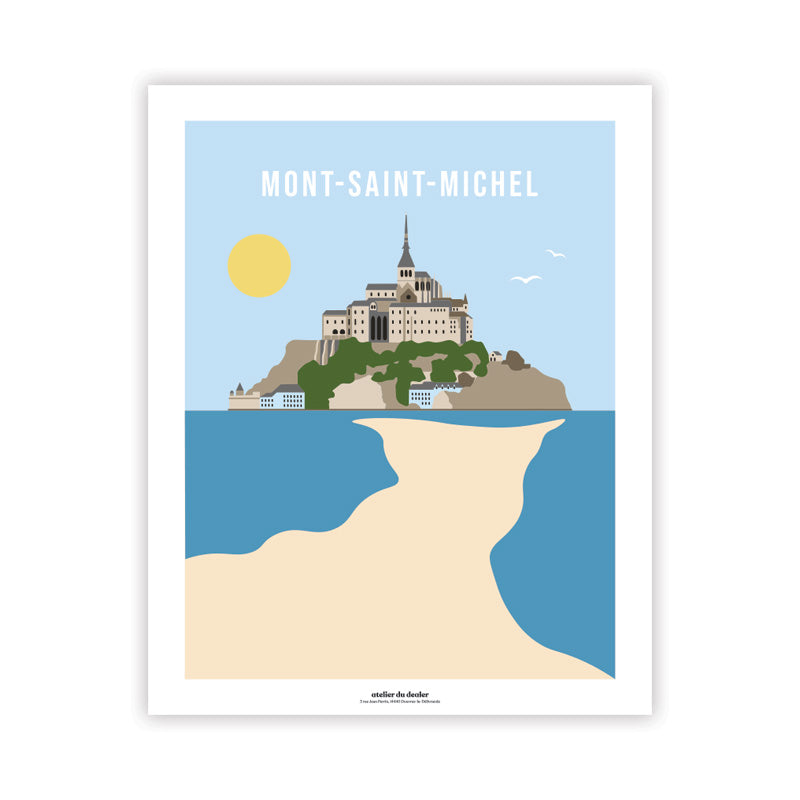 Affiche du Mont-Saint-Michel