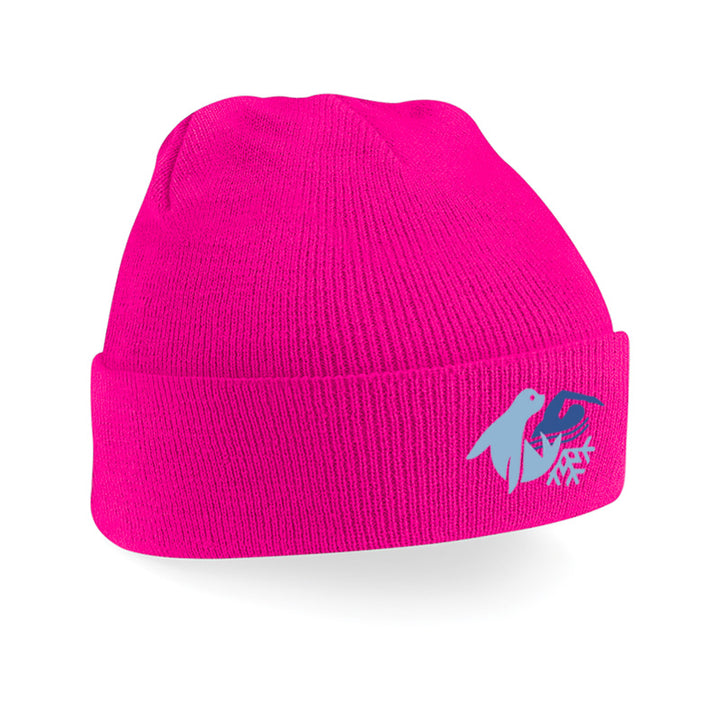 Bonnet Les Louphoques rose fuchia