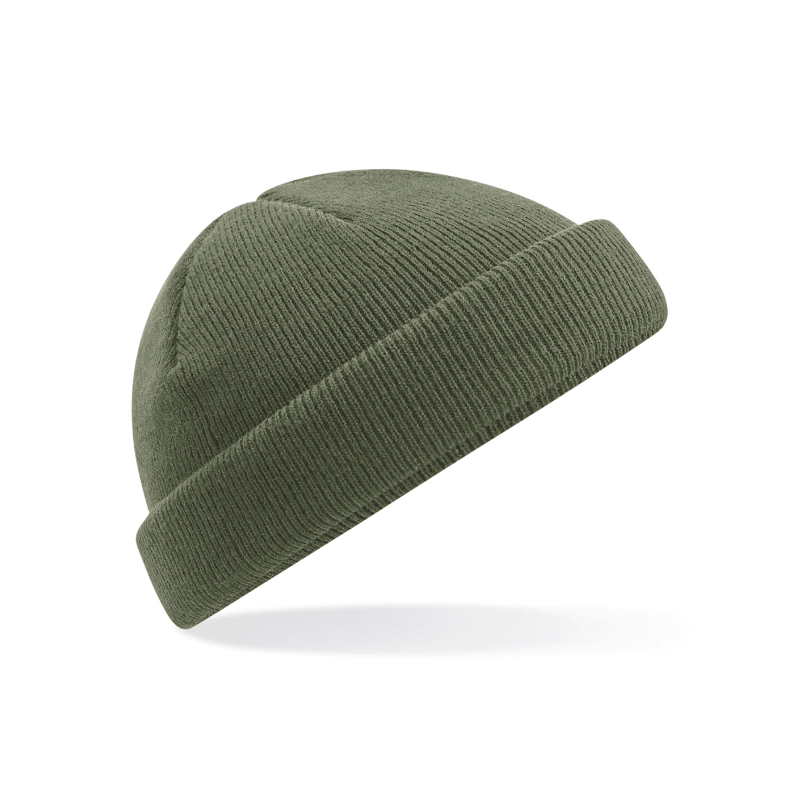 Bonnet de pêcheur vert olive tendance 2025 à personnaliser en broderie