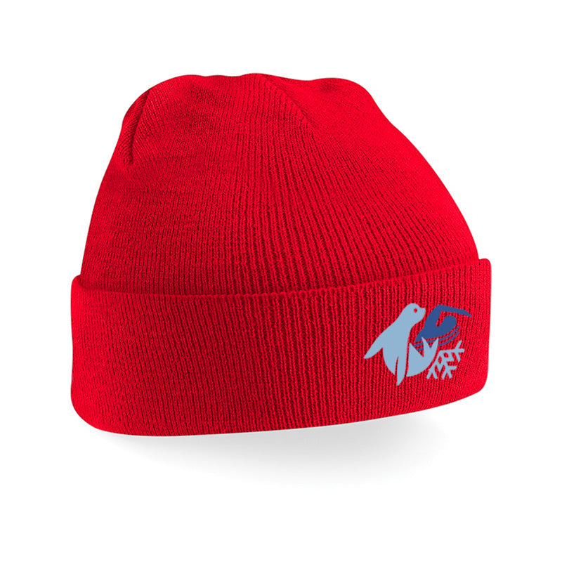 Bonnet Les Louphoques rouge