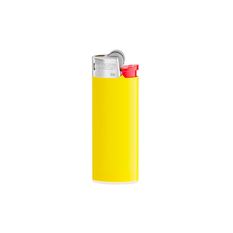 Briquet BIC® mini jaune personnalisable