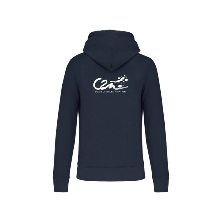 Dos du sweat-shirt à capuche Douvres HandBall Club pour homme avec logo