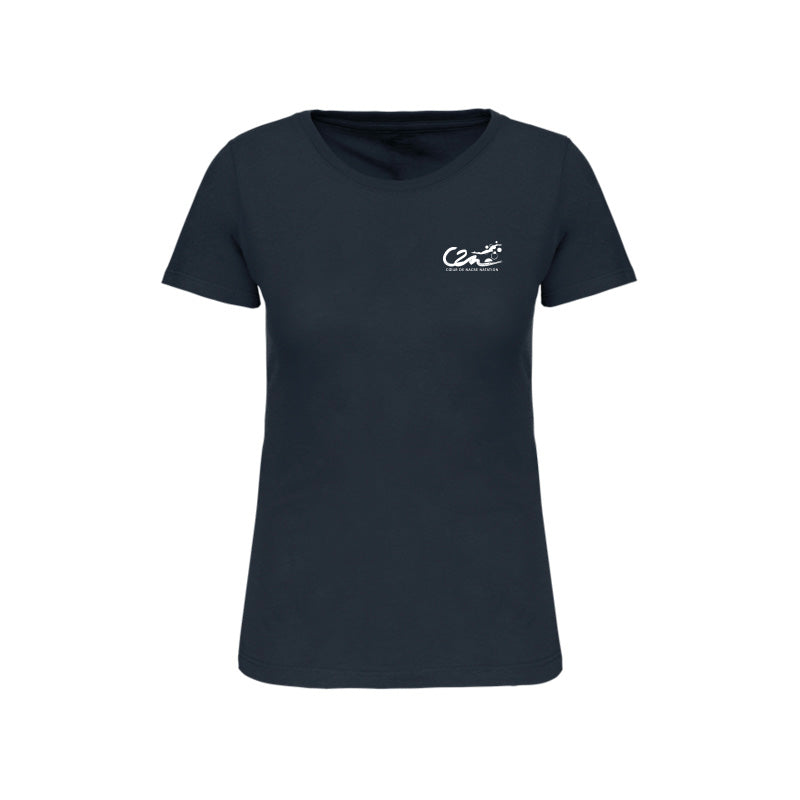 T-shirt à manches courtes Coeur de Nacre Natation pour femme