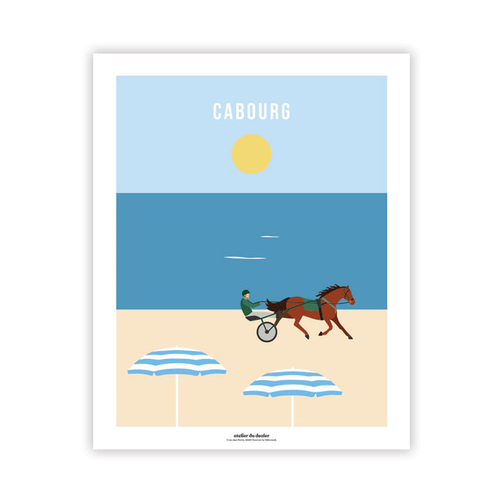 Affiche - Cabourg