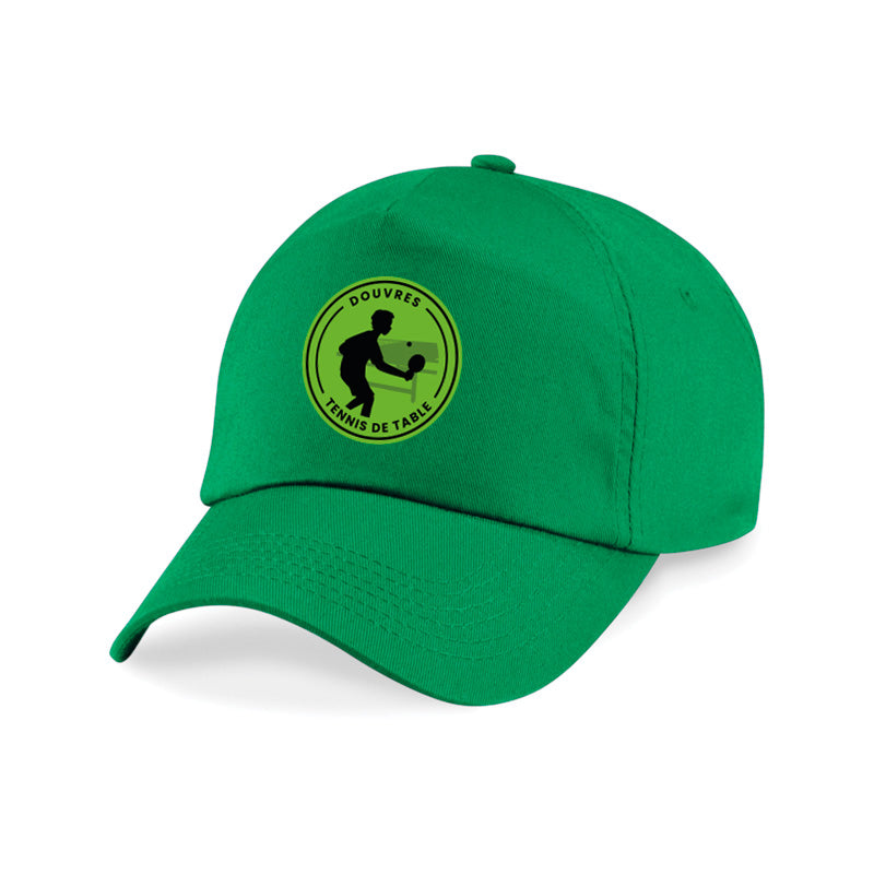 Casquette Douvres Tennis de Table vert