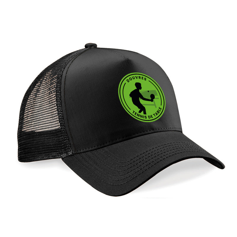 Casquette filet Douvres Tennis de Table noir