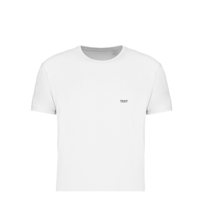 T-shirt à manches courtes personnalisé pour homme