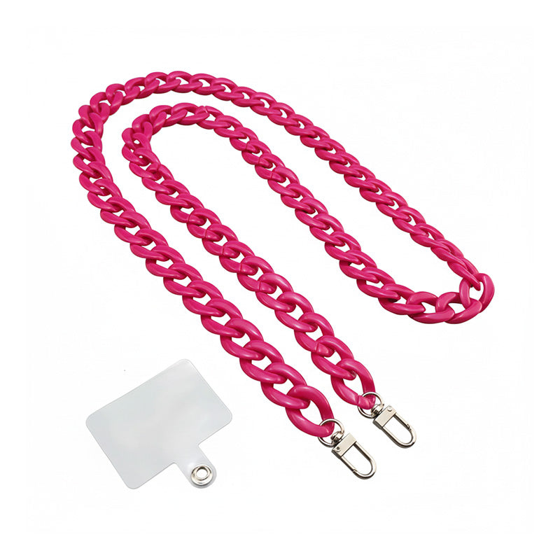 Chaîne de téléphone fuchsia