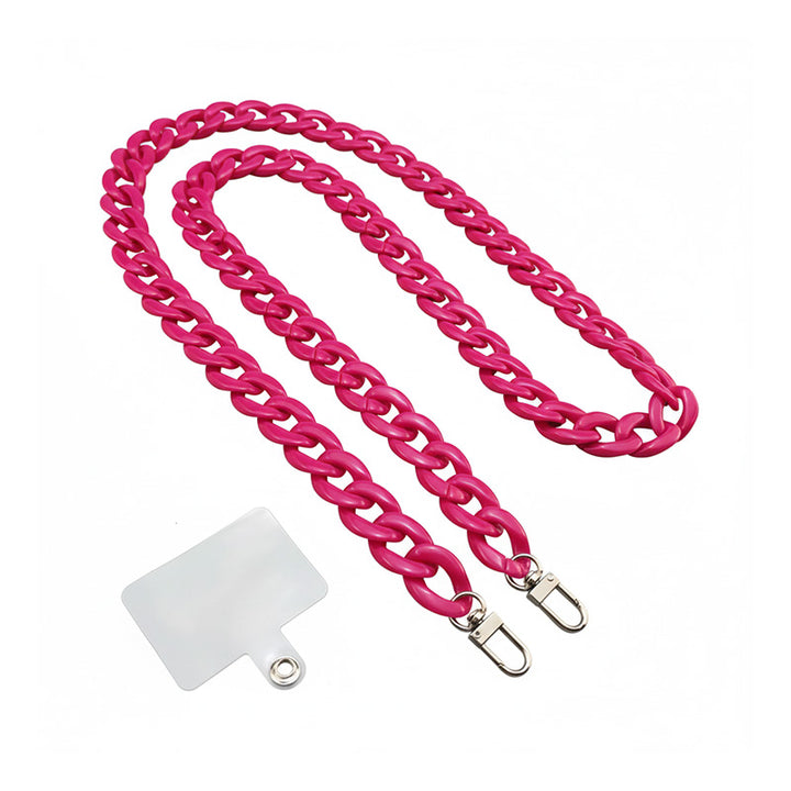 Chaîne de téléphone fuchsia