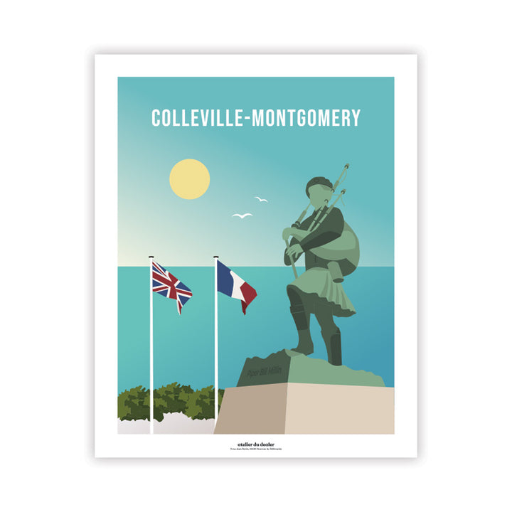 Affiche - Colleville-Montgomery