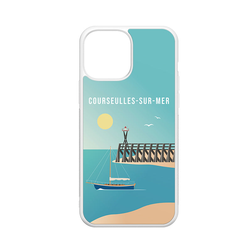 Coque antichoc transparente de Courseulles-sur-Mer