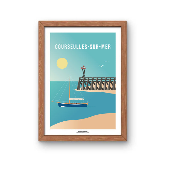 Affiche - Courseulles-sur-Mer