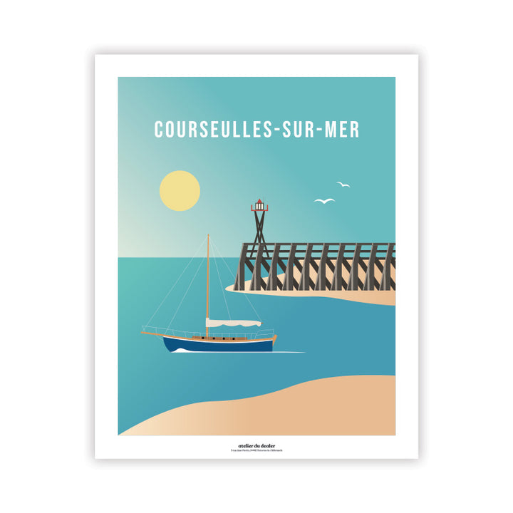 Affiche - Courseulles-sur-Mer