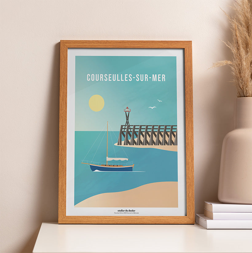 Affiche - Courseulles-sur-Mer