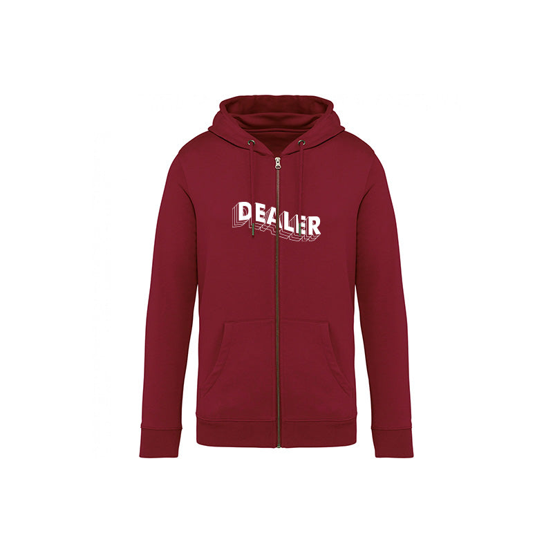 Dealer - Sweat à Capuche Unisexe zippé