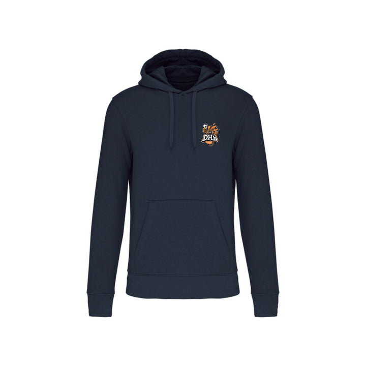 Sweat-shirt à capuche bleu marine Douvres HandBall Club pour homme