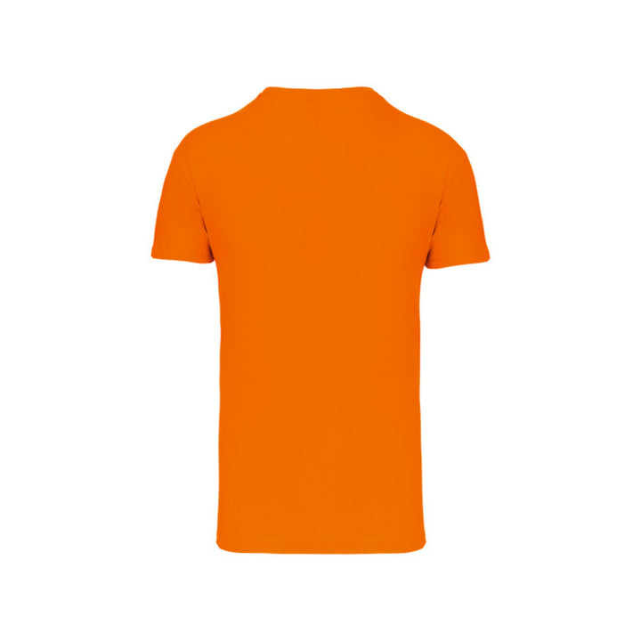 Dos du t-shirt à manches courtes orange Douvres HandBall Club pour homme