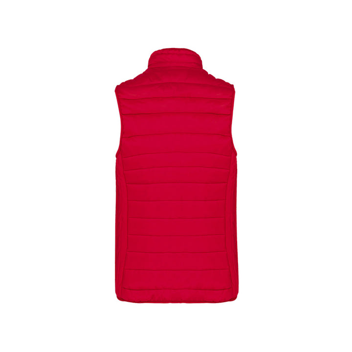 Dos de la doudoune sans manches JS Douvres pour femme