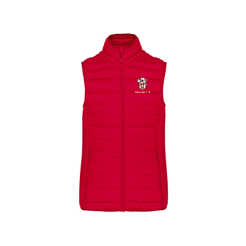 Doudoune sans manches JS Douvres pour femme
