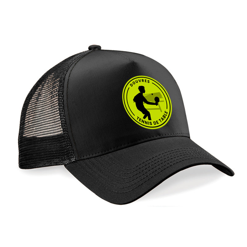 Casquette filet Douvres Tennis de Table noir