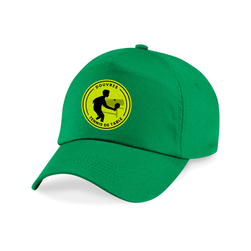 Casquette Douvres Tennis de Table verte