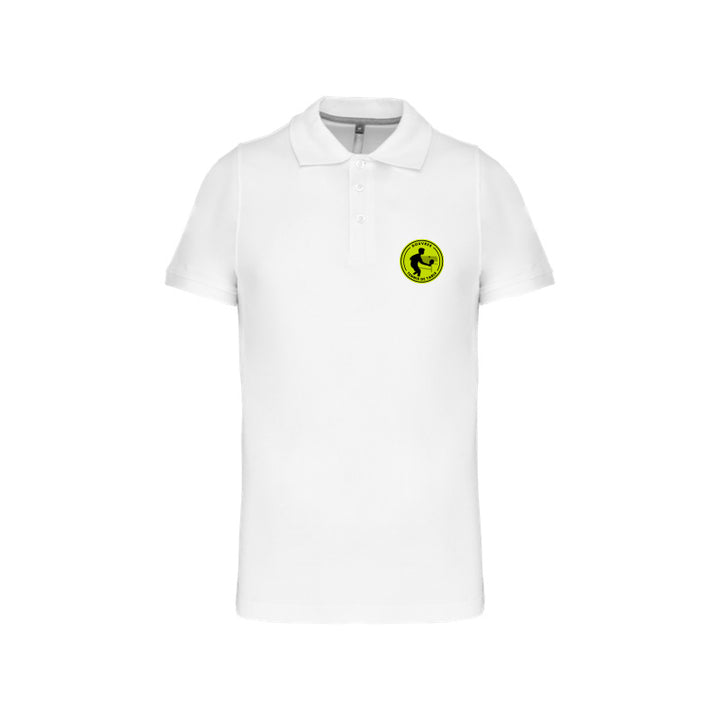 Polo manches courtes Douvres Tennis de Table pour homme blanc