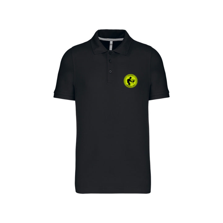 Polo manches courtes Douvres Tennis de Table pour homme noir