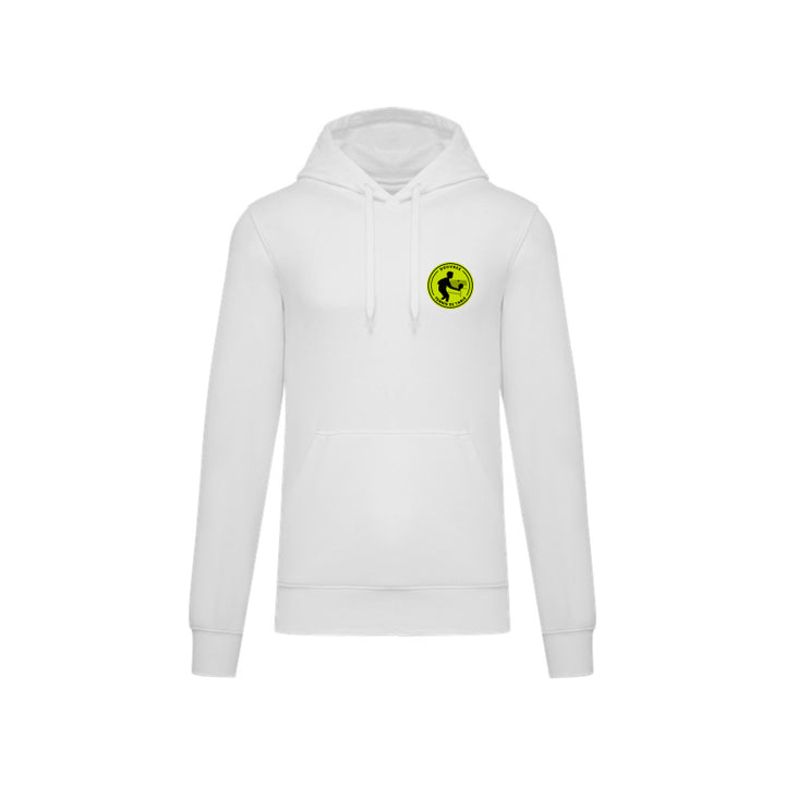 Sweat-shirt à capuche Douvres Tennis de Table pour homme blanc