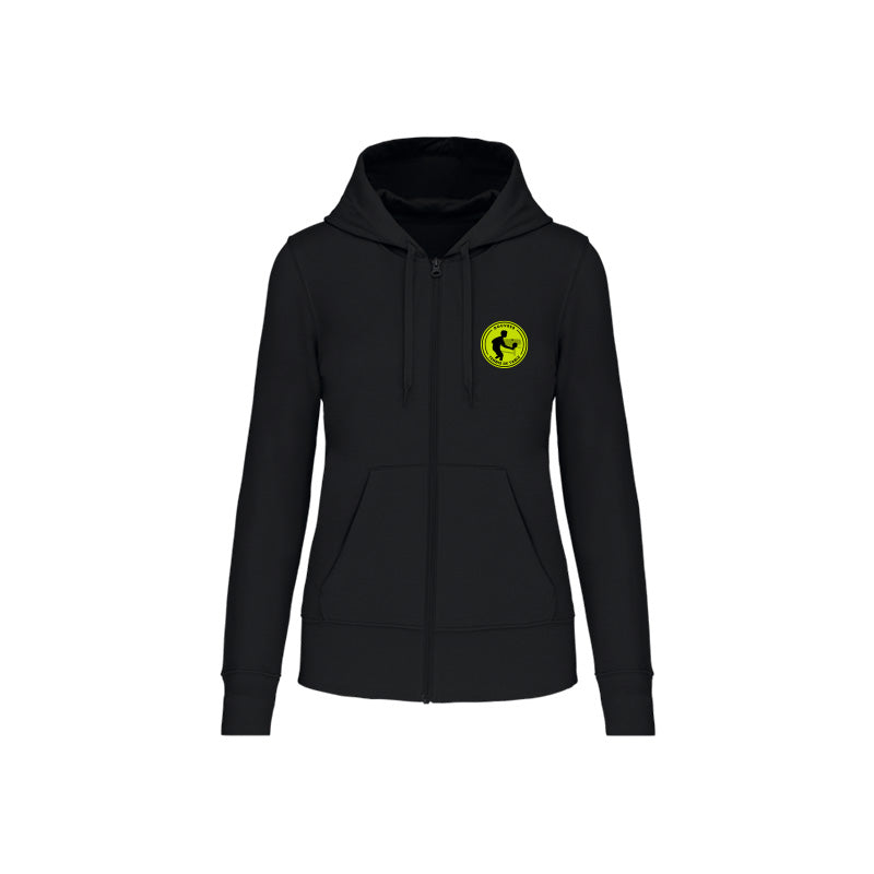Sweat-shirt zippé Douvres Tennis de Table pour femme