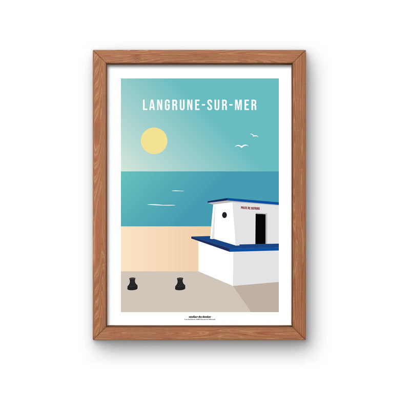 Affiche - Langrune-sur-Mer