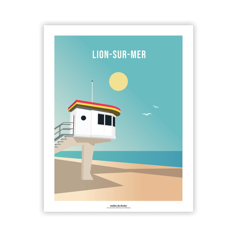 Affiche - Lion-sur-Mer