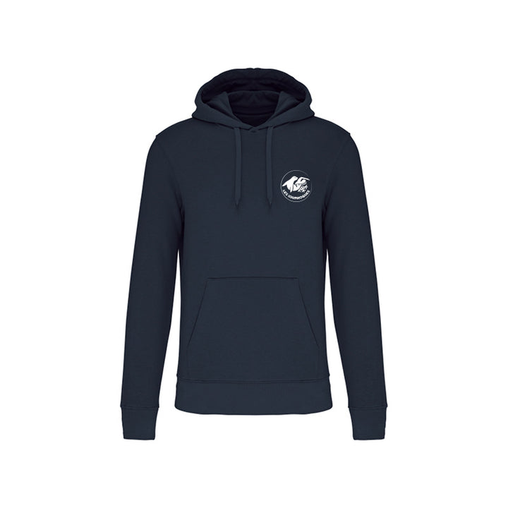 Sweat-shirt à capuche Les Louphoques pour homme noir
