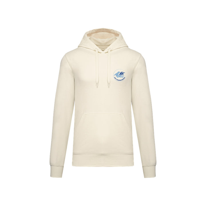 Sweat-shirt à capuche Les Louphoques pour homme beige
