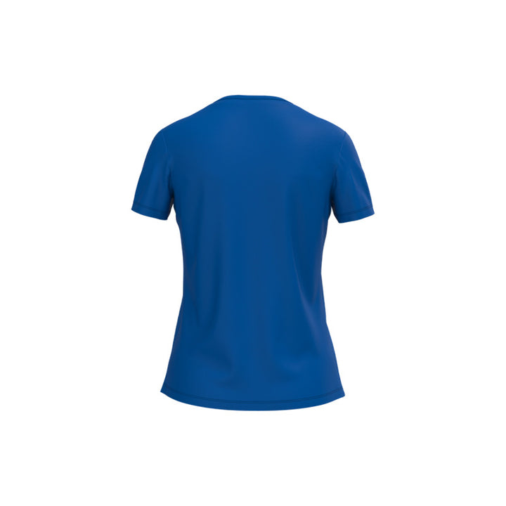 Dos du t-shirt à manches courtes Les Louphoques pour femme bleu roi