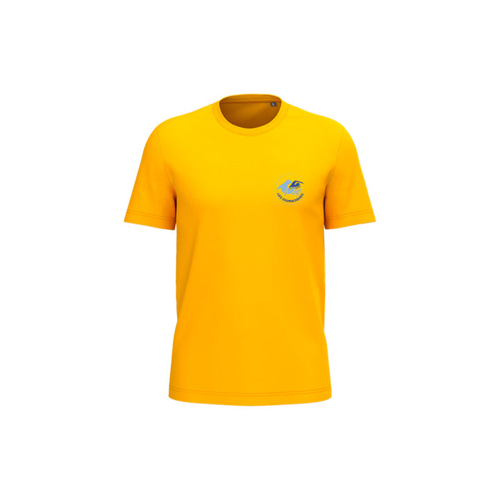 T-shirt à manches courtes Les Louphoques pour homme orange