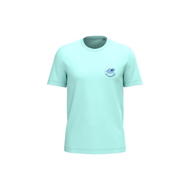 T-shirt à manches courtes Les Louphoques pour homme vert menthe