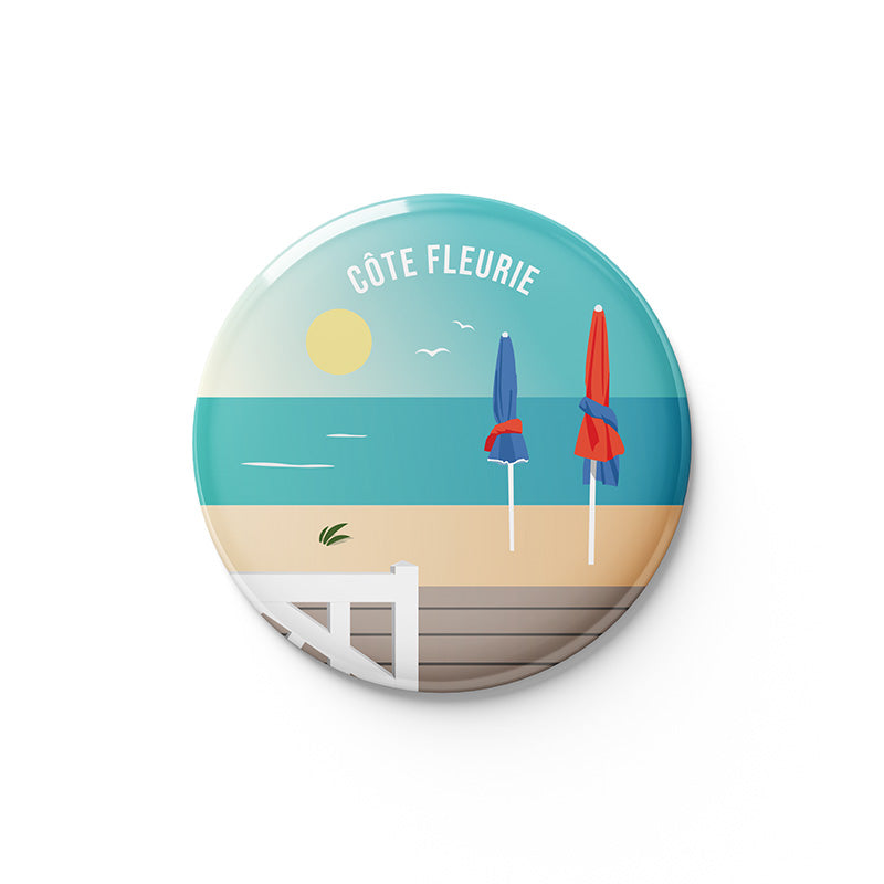 Magnet de la Côte fleurie