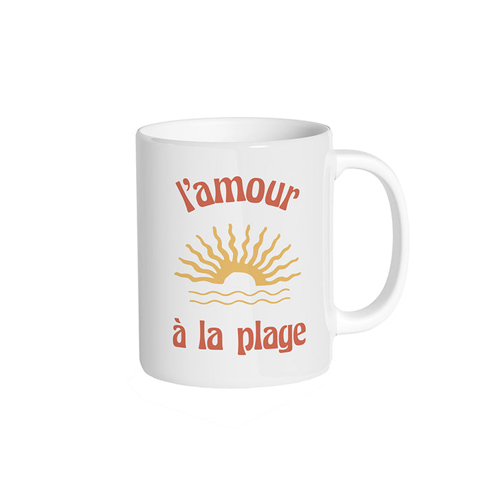 Mug "L'amour à la plage"