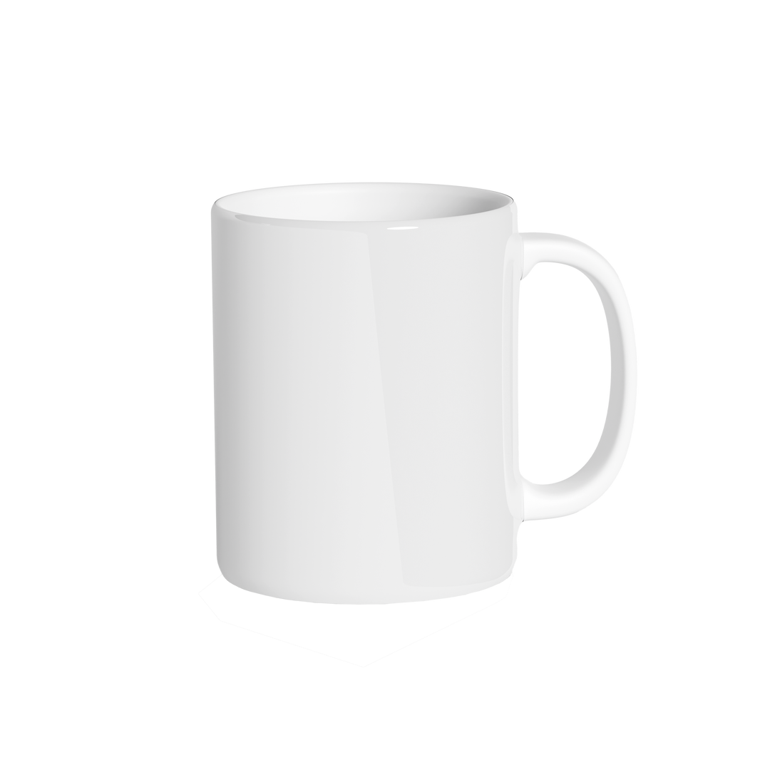 Mug blanc avec face extérieur personnalisable