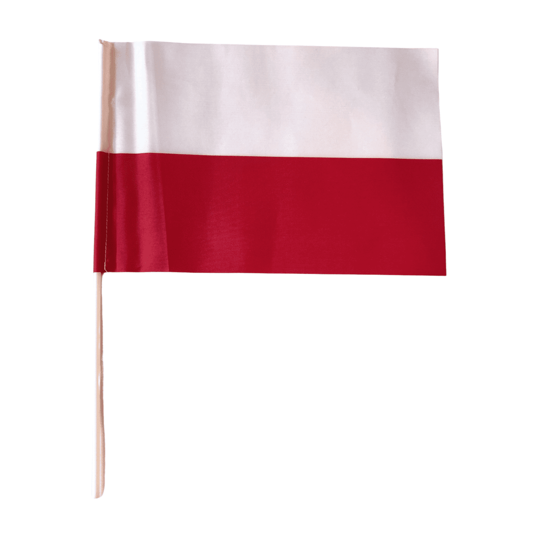 Drapeau à agiter Pologne