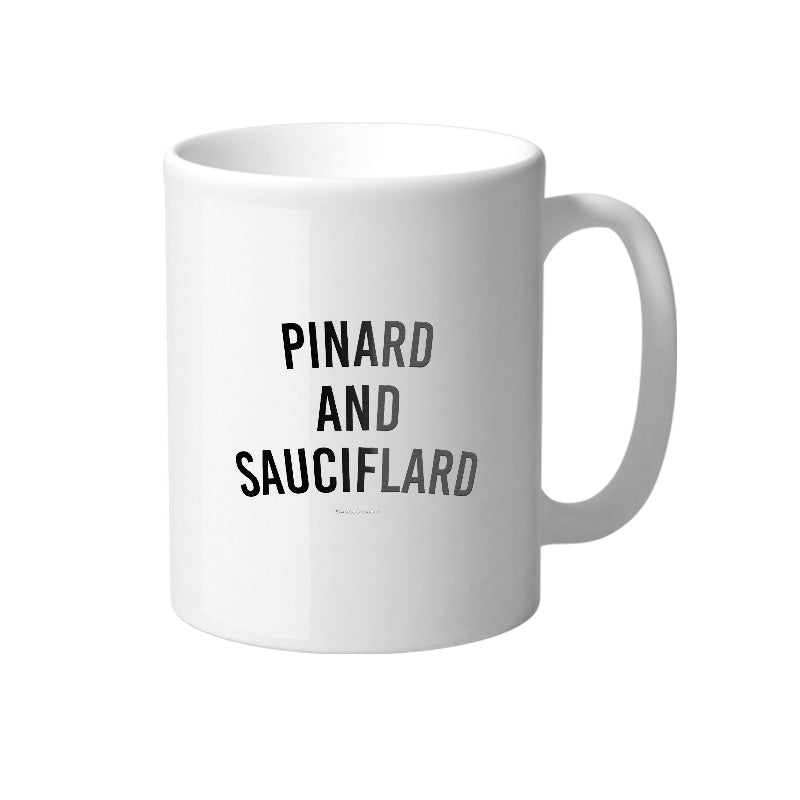 Mug blanc en céramique Secret Santa