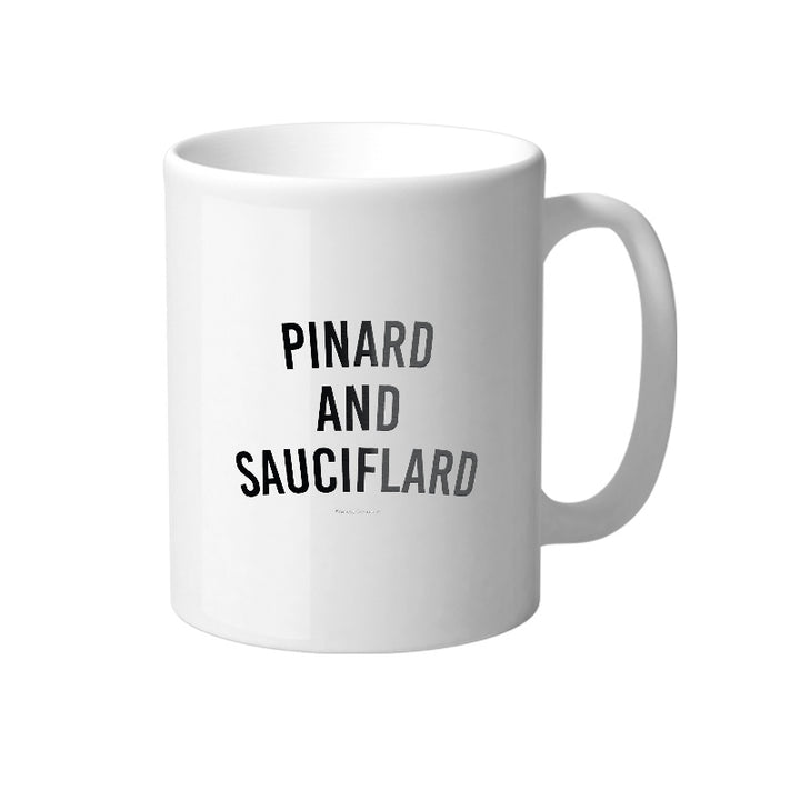 Mug blanc en céramique Secret Santa