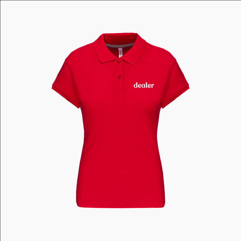 polo-broderie-femme-rouge