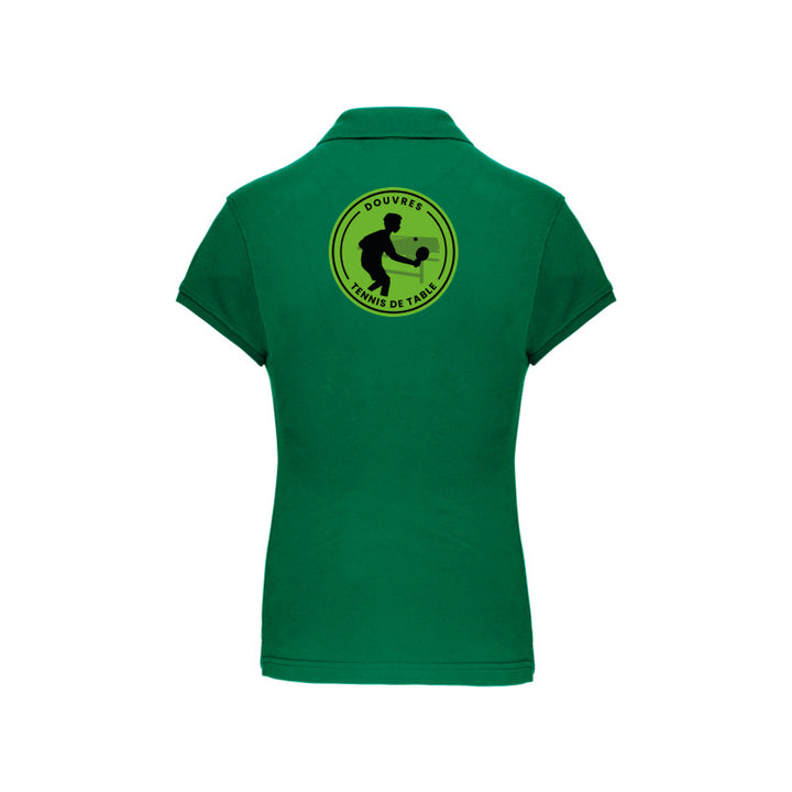 Polo manches courtes Douvres Tennis de Table pour femme